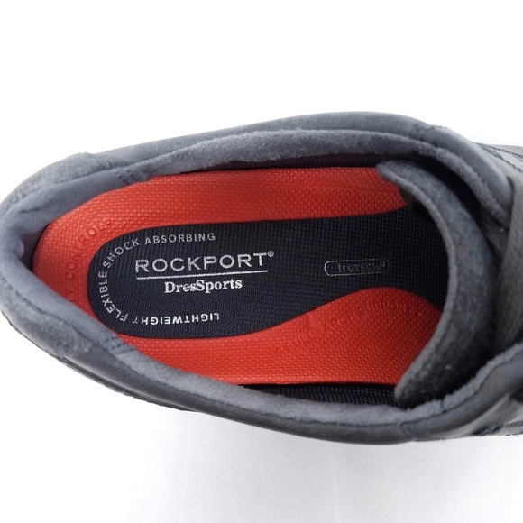 Rockport Mens Shoes Sneakers 9 M Gray Lace Up - Picture 6 of 8